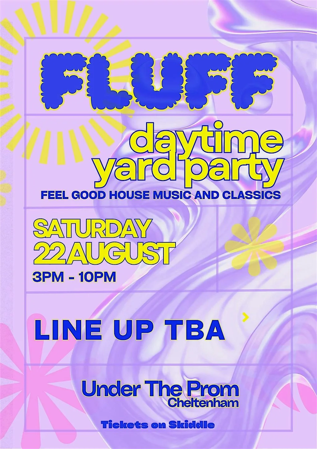 FLUFF - Feel Good House Music - Daytime Yard Party at Cheltenham: Under The Prom