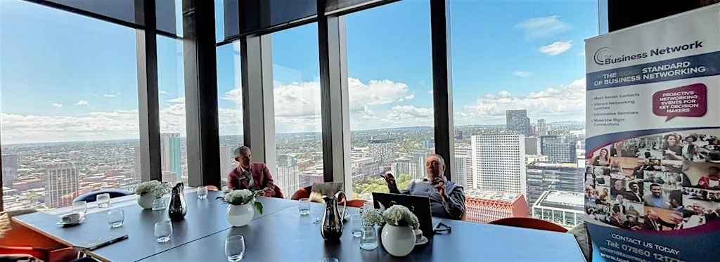 The Business Network Birmingham Top-Tier Views Top-Level Leaders Event at 24 Stories