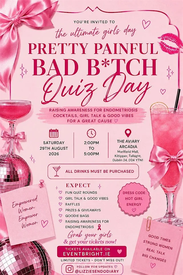 Pretty Painful: Bad B*tch Quiz Day at Arcadia Cafe and Late Bar