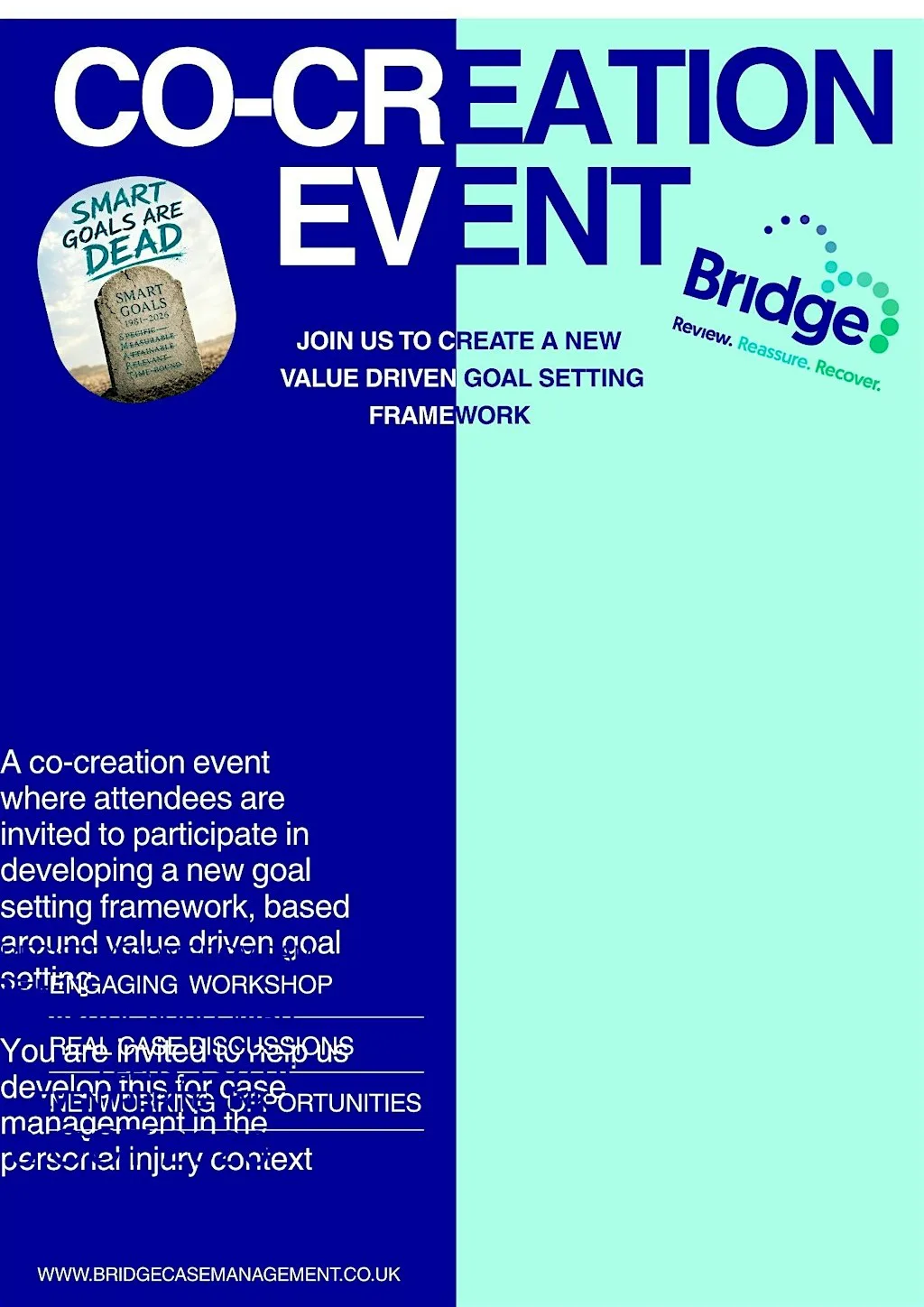 Bridge Case Management Ltd - Co-Creation Event at Village Hotel Leeds South