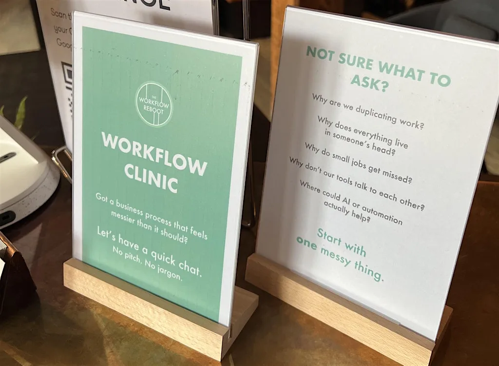 Free 15-Minute Workflow Clinic - Edinburgh at Clockwise Edinburgh Leith - Coworking & Office Space