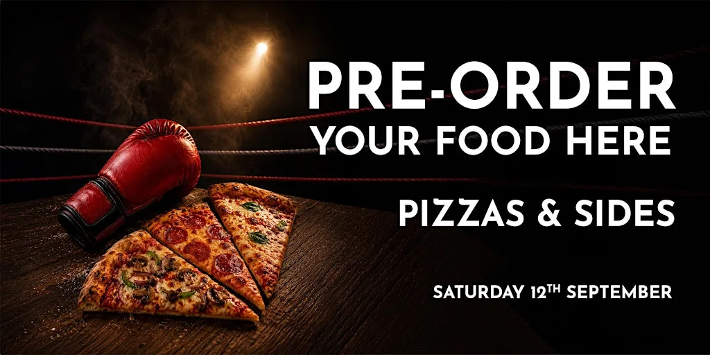 Food Pre-Order: Boxing at The Black Diamond at The Black Diamond