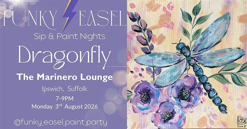The Funky Easel Sip & Paint Party at Marinero Lounge at Saint Peter's Dock