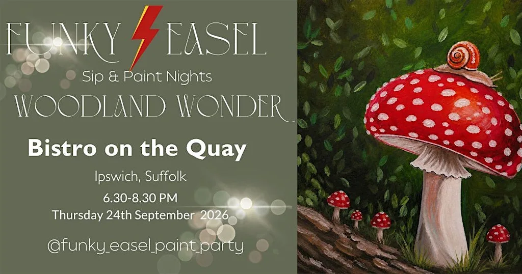 Funky Easel Sip & Paint Party at Bistro on the Quay at Bistro on the Quay