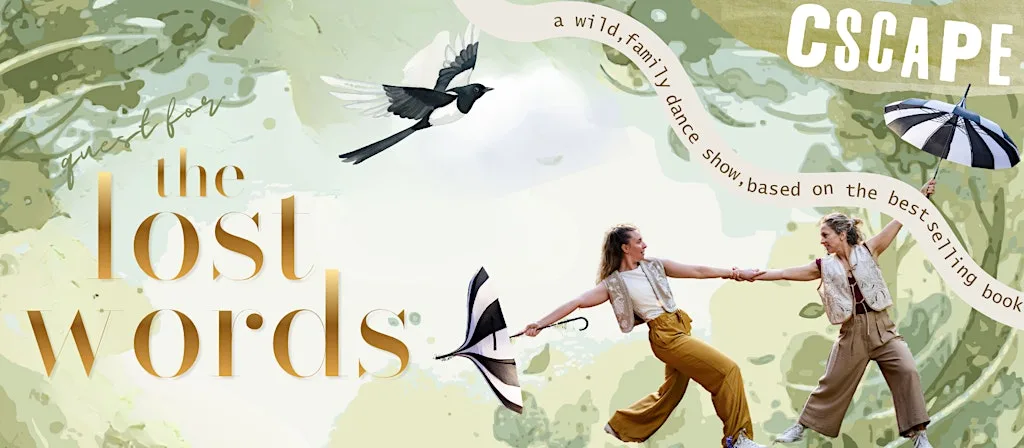 Cscape presents Quest for The Lost Words at Newquay Community Orchard