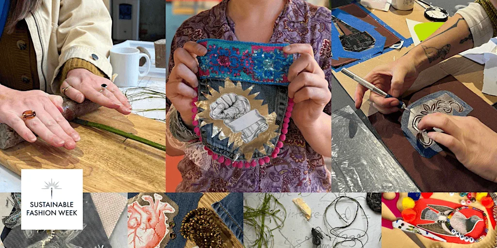 SUSTAINABLE FASHION SKILLSHARE at The Old Print Works