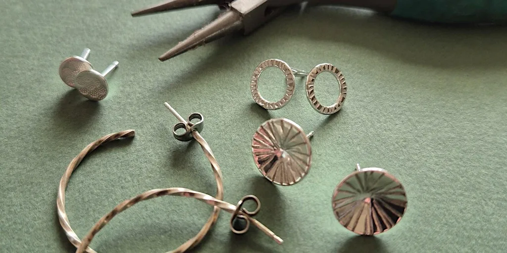 Make Silver Earrings with Charlotte Whitmore