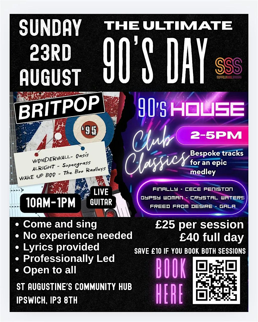 Come and Sing - The Ultimate 90's Day at St. Augustine’s Community Hub