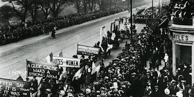 Give us the vote! Scottish women wanted it too