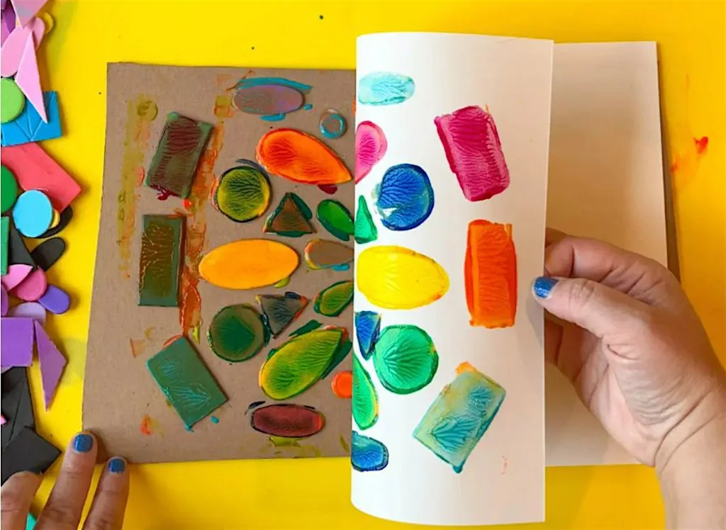 Foam Printing with Elaine Thomson Printmaker at Bon Accord Centre / Curated Aberdeen