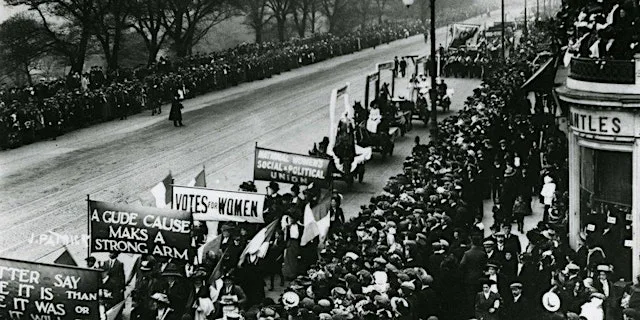 Give us the vote! Scottish women wanted it too