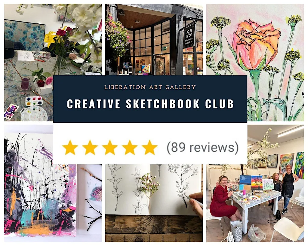 Creative Sketchbook Club: From Idea to Artwork at Liberation Art Gallery