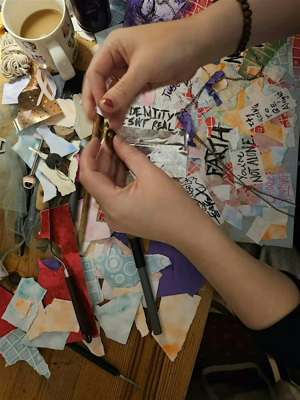 Intuitive Art Workshop at Sketchy Beats Cafe