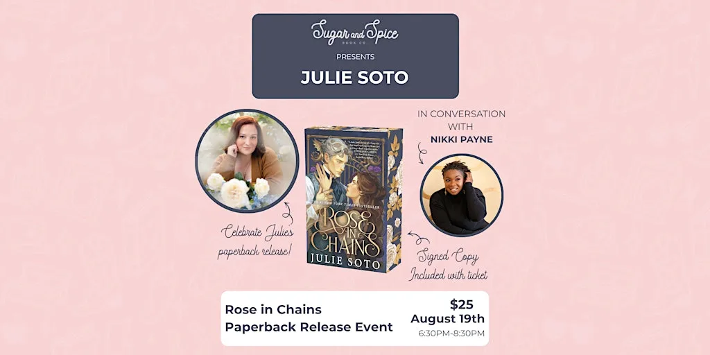 Julie Soto Rose in Chains Paperback Release Event