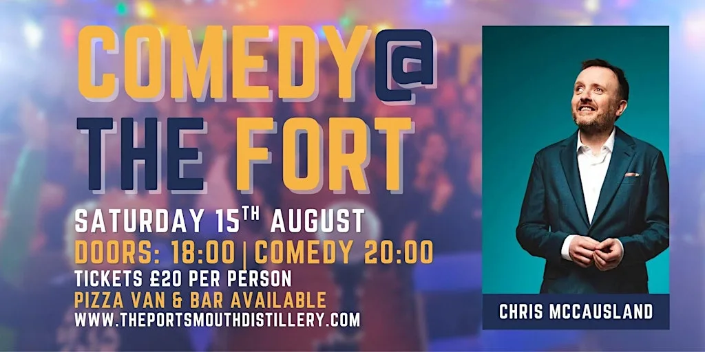 Comedy @ The Fort with Chris McCausland at The Portsmouth Distillery Co