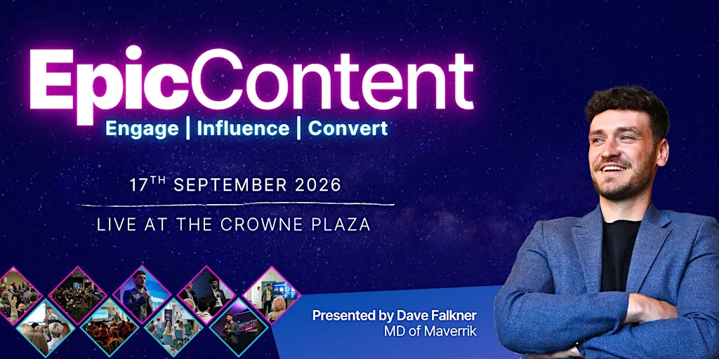 Epic Content Masterclass: Live In Dublin