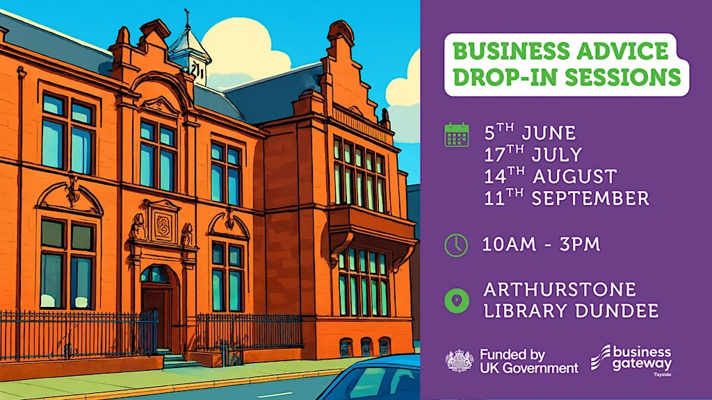 Business Support Drop In Session - Stobswell at Arthurstone Community Library
