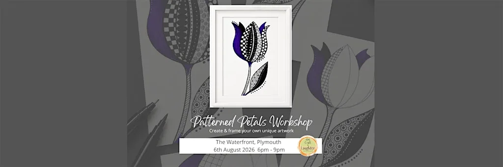 Patterned Petals Workshop at The Waterfront, Plymouth