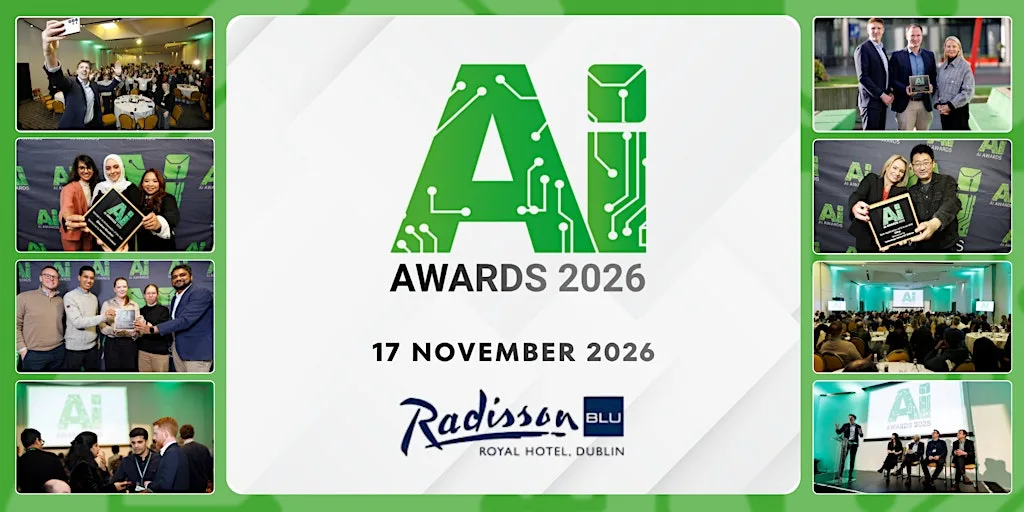 AI Awards 2026 at Radisson Blu Royal Hotel, Dublin