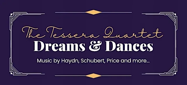 The Tessera Quartet in Inverness: Dreams & Dances at Midmills Church, Inverness (Crown Church)