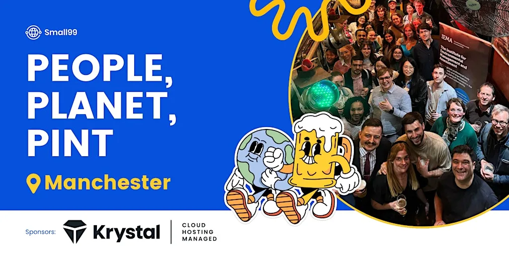 Manchester - People, Planet, Pint™: Sustainability Meetup at Sister - Renold Building