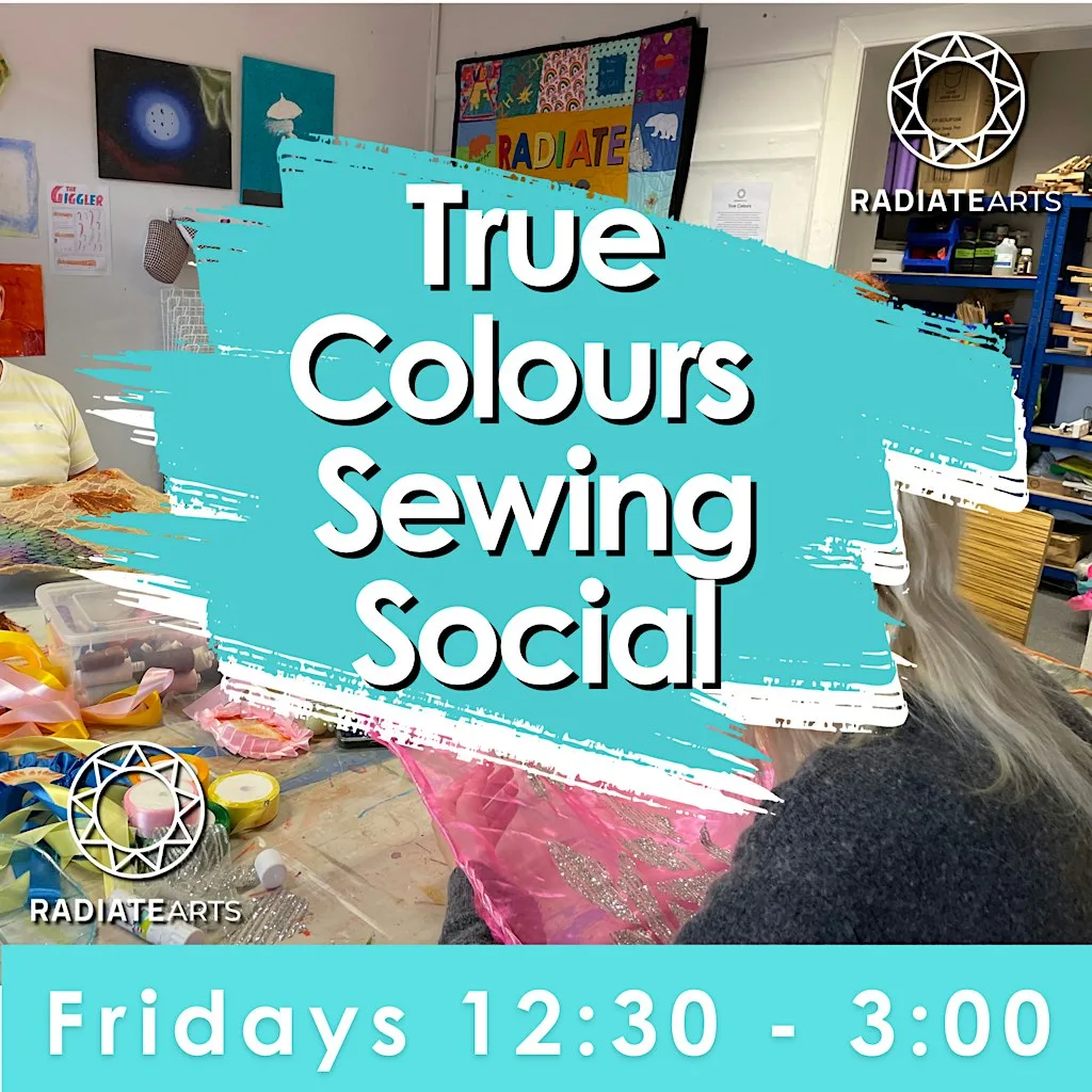 True Colours LGBTQIA+ Sewing: Sewing Social at Radiate Arts CIC