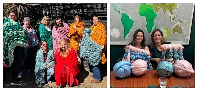 Arm Knit Blanket Workshop at Cocoon&me Studio
