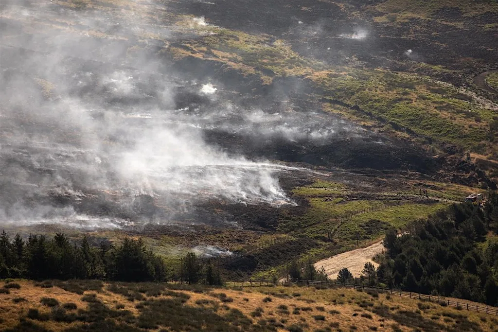 Bolton Moors Fire 8th Anniversary Guided Walk at Woodland Trust Walker Fold Car Park