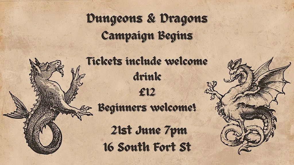 Dungeons & Dragons Adventure at The Fort