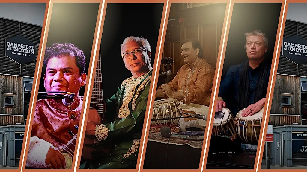 Cambridge Ragas: Resonance of Sitar, Slide Guitar, and Tabla at Cambridge Junction