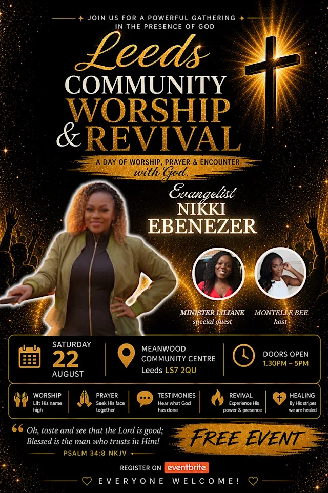 Leeds Community Worship & Revival at Meanwood Community Centre
