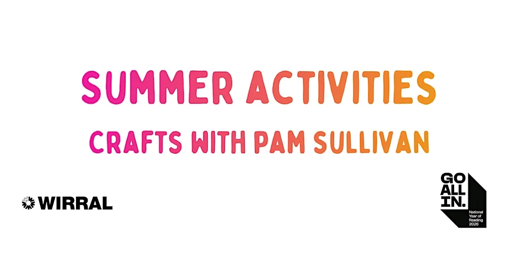 Crafts with Pam Sullivan at Birkenhead Central Library at Birkenhead Central Library