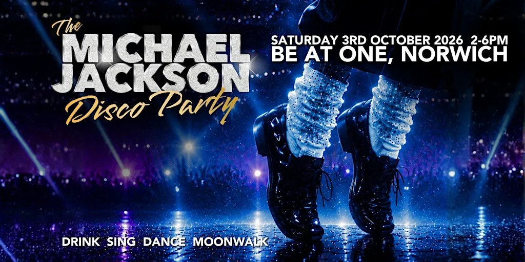 The Michael Jackson Disco Party - Norwich at Be At One - Norwich