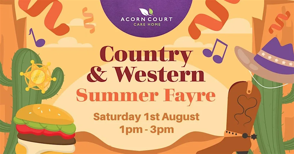 Country & Western Summer Fayre at Acorn Court Care Home