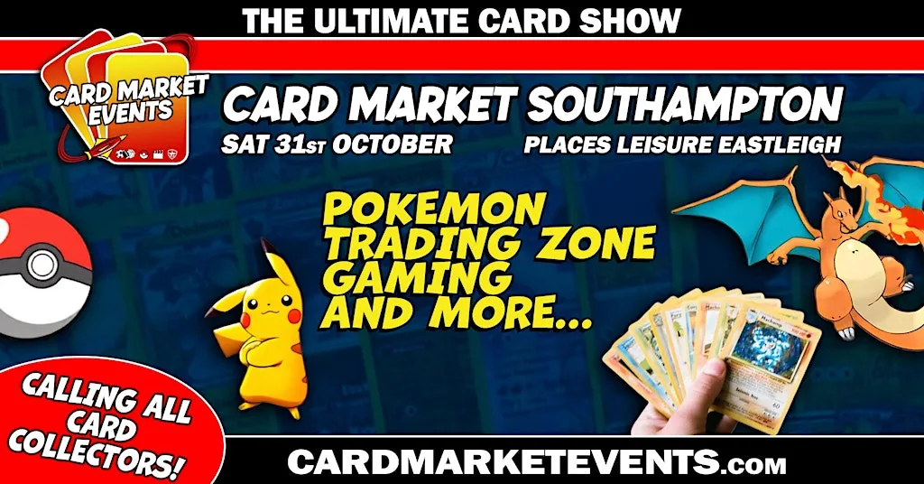 Southampton Card Market - October 2026 at Places Leisure Eastleigh