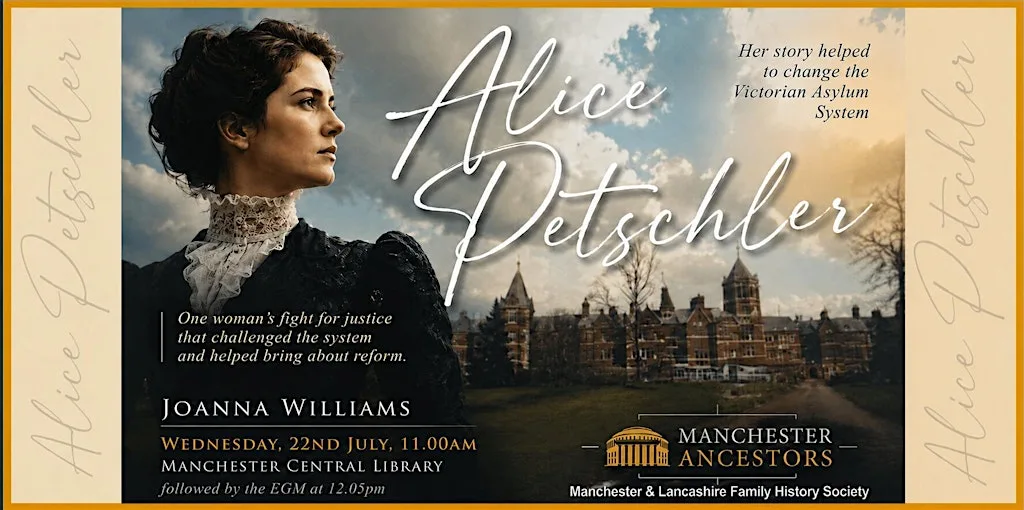 Alice Petschler at Manchester Central LIbrary