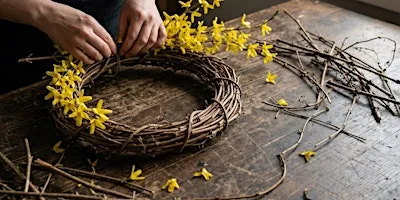 Mothers Day - Luxury Living Wreath Workshop - The Potting Shed, Beverley at The Potting Shed