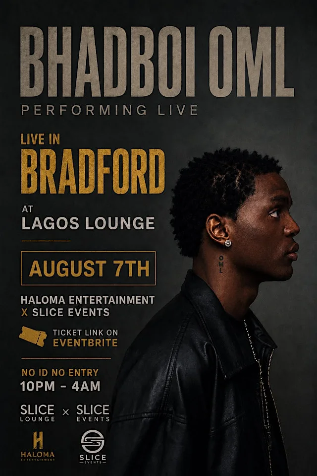 BHADBOI OML live in Bradford at Lagos Lounge Bradford