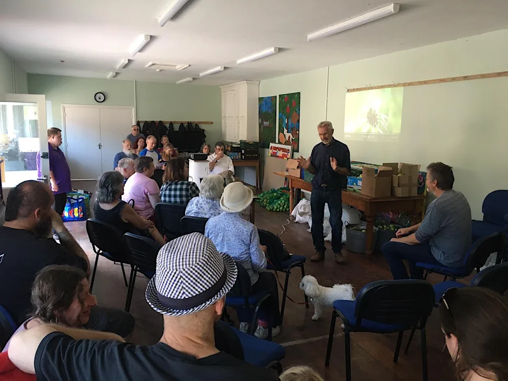 Climate conversation at Clynfyw, Abercych