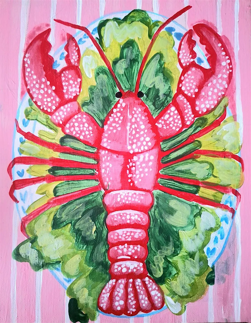 Sip & Paint July- Angel Bar- Theme: Lobster at Angel Bar & Supper Club - Caversham - Reading