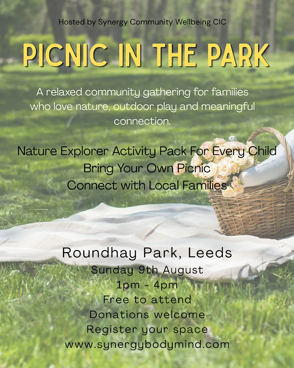 Picnic in the Park at Roundhay Park