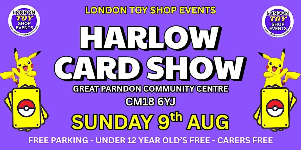 HARLOW CARD SHOW at Great Parndon Community Centre