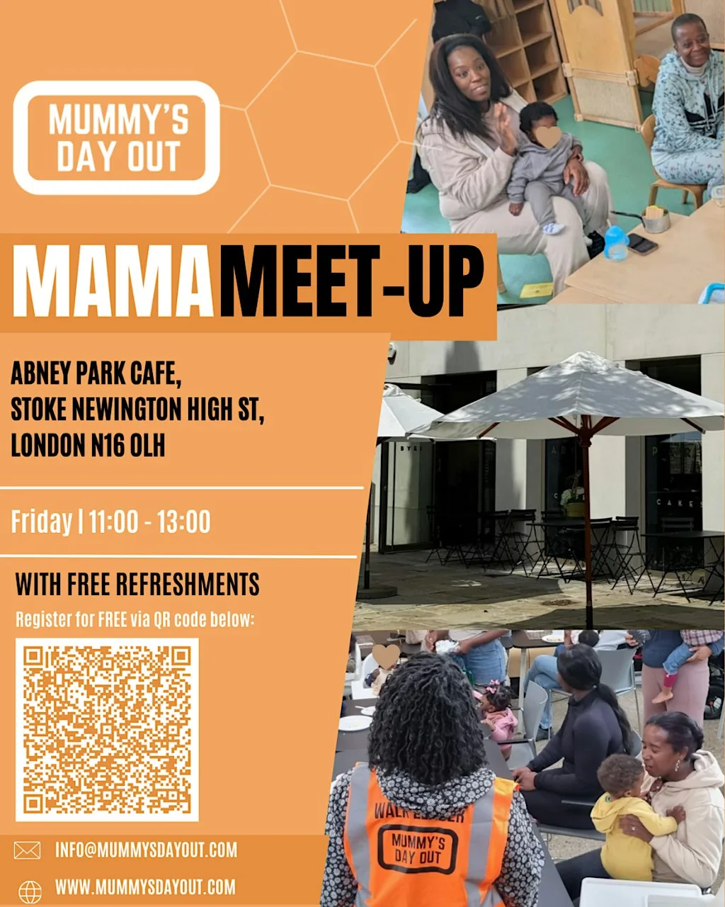 Mama Meet Up Abney Park at Abney Park Cafe by Sabel