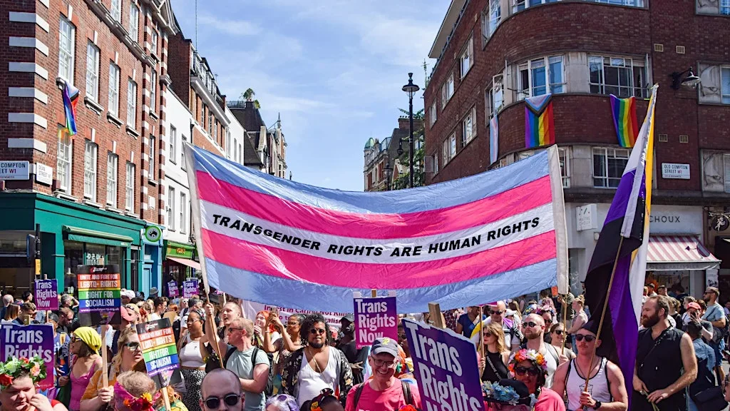 FLUX UK at London Trans Pride 2026 at Langham Street