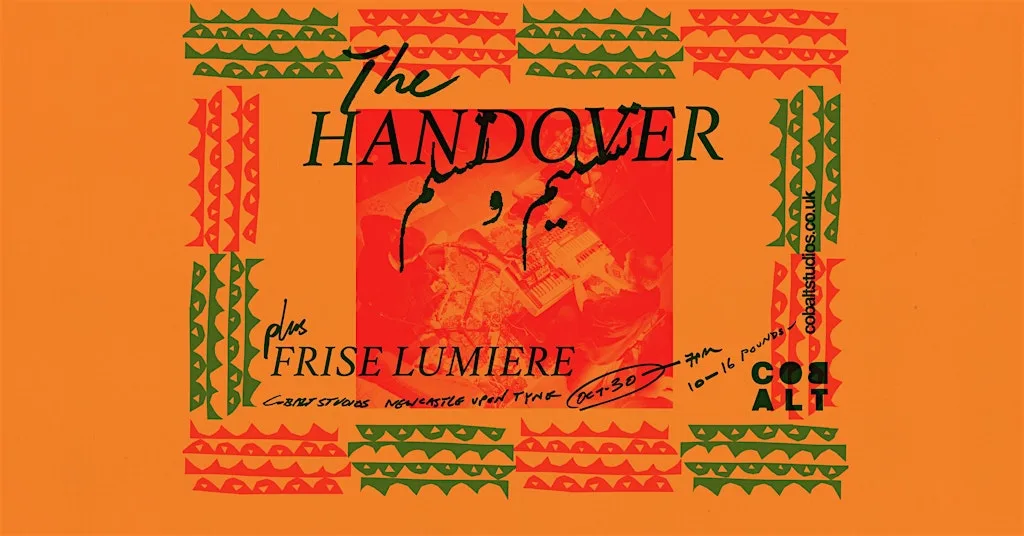 The Handover + frise lumière at Cobalt Studios