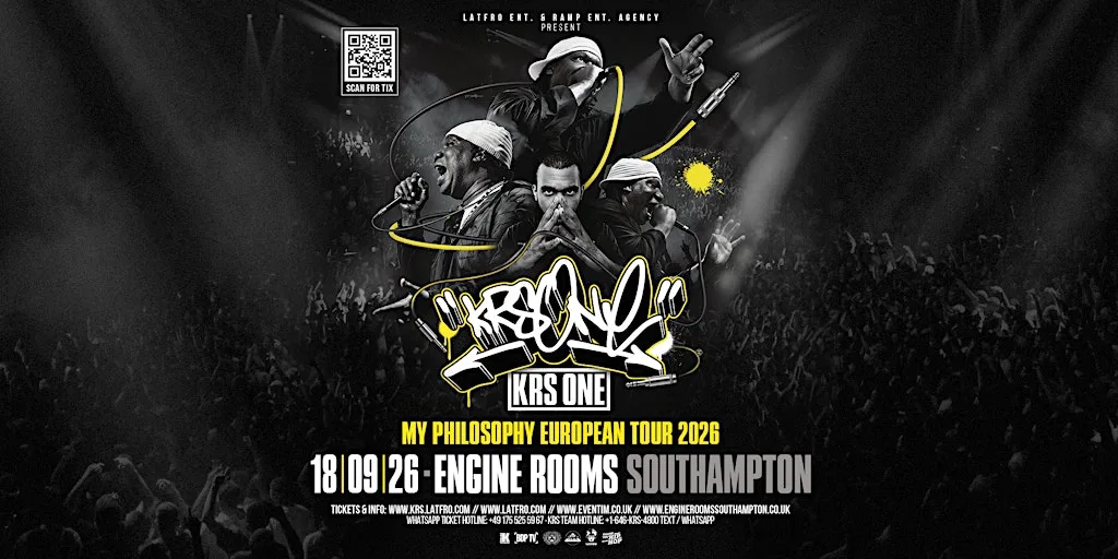 KRS One Live in Southampton at EngineRooms Southampton