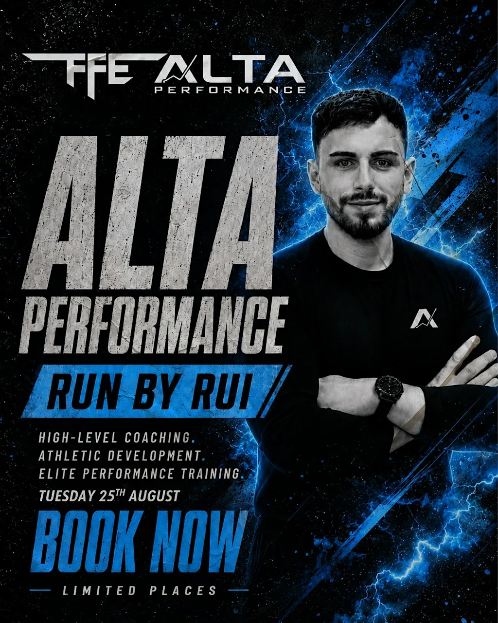 ALTA Performance Camp - Tuesday 25th August at FFE Technical Training Centre