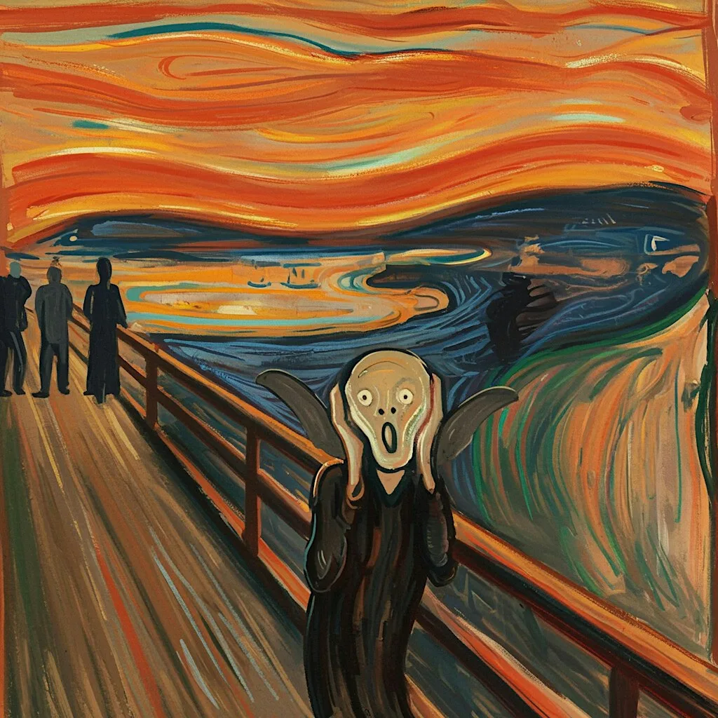 Drink & Draw "The Scream" Halloween Paint Night BYO at Bowery