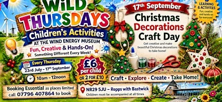 Make your own Christmas Decoration at Wind Energy Museum