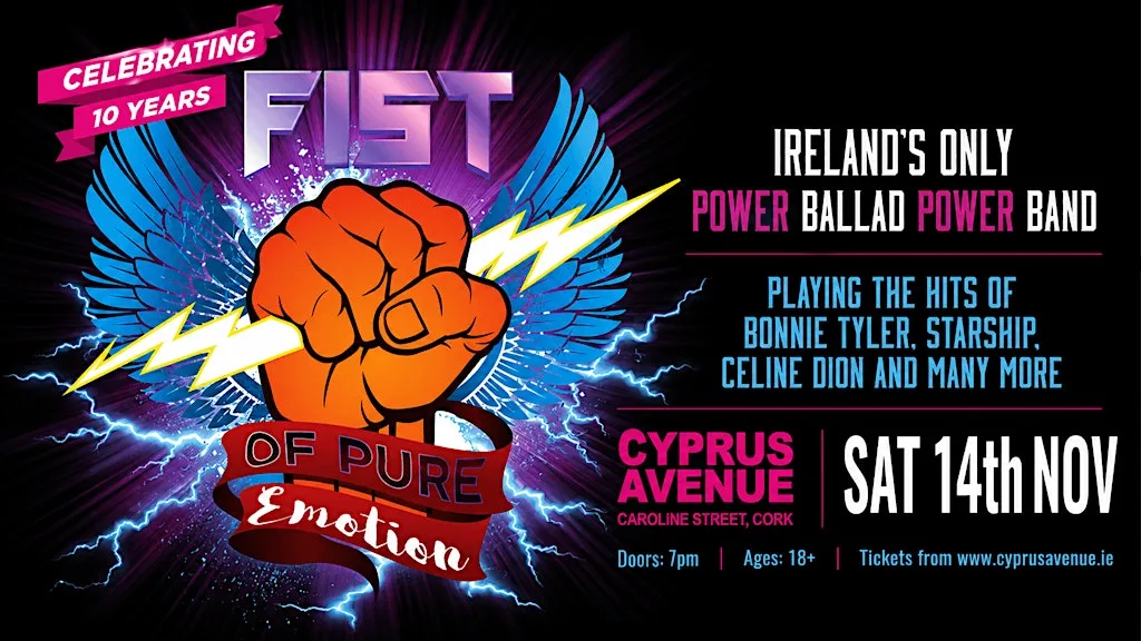 Fist of Pure Emotion at Cyprus Avenue